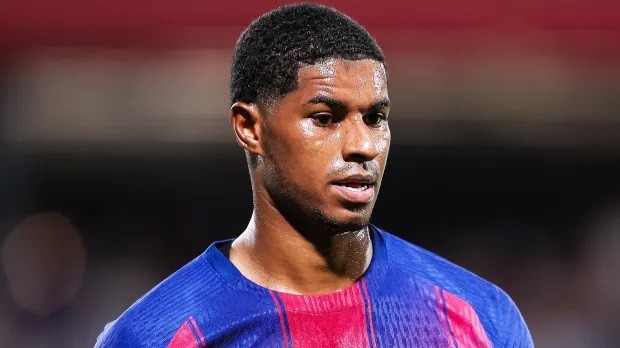 Rashford chưa được đăng ký thi đấu.