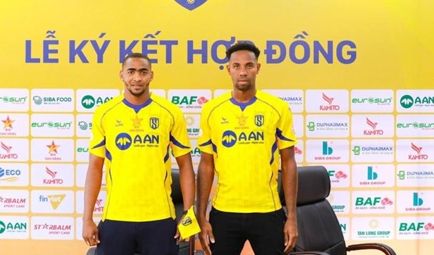 Rean Moore và Justin Garcia gia nhập Sông Lam Nghệ An.