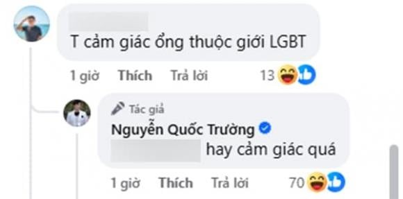 Phản ứng có phần nhẹ nhàng của nam diễn viên nhưng gây chú ý với nhiều người.