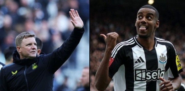 Isak bị gạch tên khỏi đội hình Newcastle.