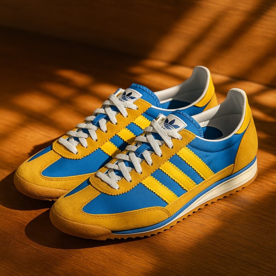 Sneaker vintage – phong cách retro trẻ trung cho mùa Thu 2025.
