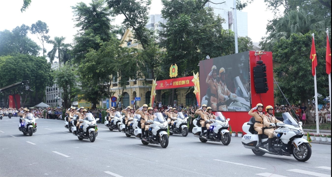 Công an Hà Nội thông báo lịch cấm đường để phục vụ lễ kỷ niệm Quốc khánh 2/9. (Ảnh minh họa)