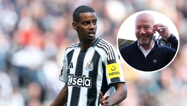 Shearer đã mỉa mai hậu bối Newcastle của mình.