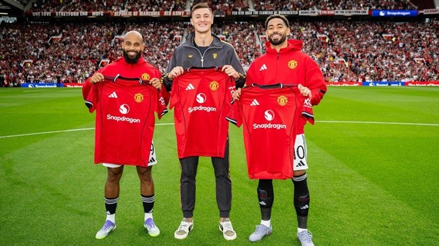 Bộ ba tân binh của Man Utd