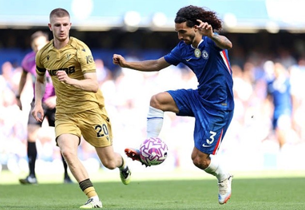Marc Cucurella - 7,4: Tham gia vào mọi hoạt động ở phía bên trái. Có một vài cú sút xa nhưng không gây ra bất cứ ảnh hưởng lớn nào ở trận đấu