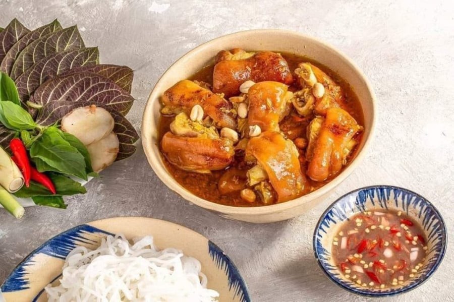 Thành phẩm món giả cầy heo