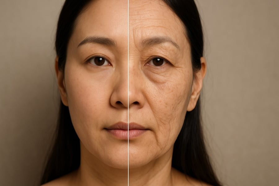 Chế độ ăn giàu thịt chế biến sẵn có thể khiến làn da xuống cấp nhanh chóng dù bạn chăm sóc rất kỹ.