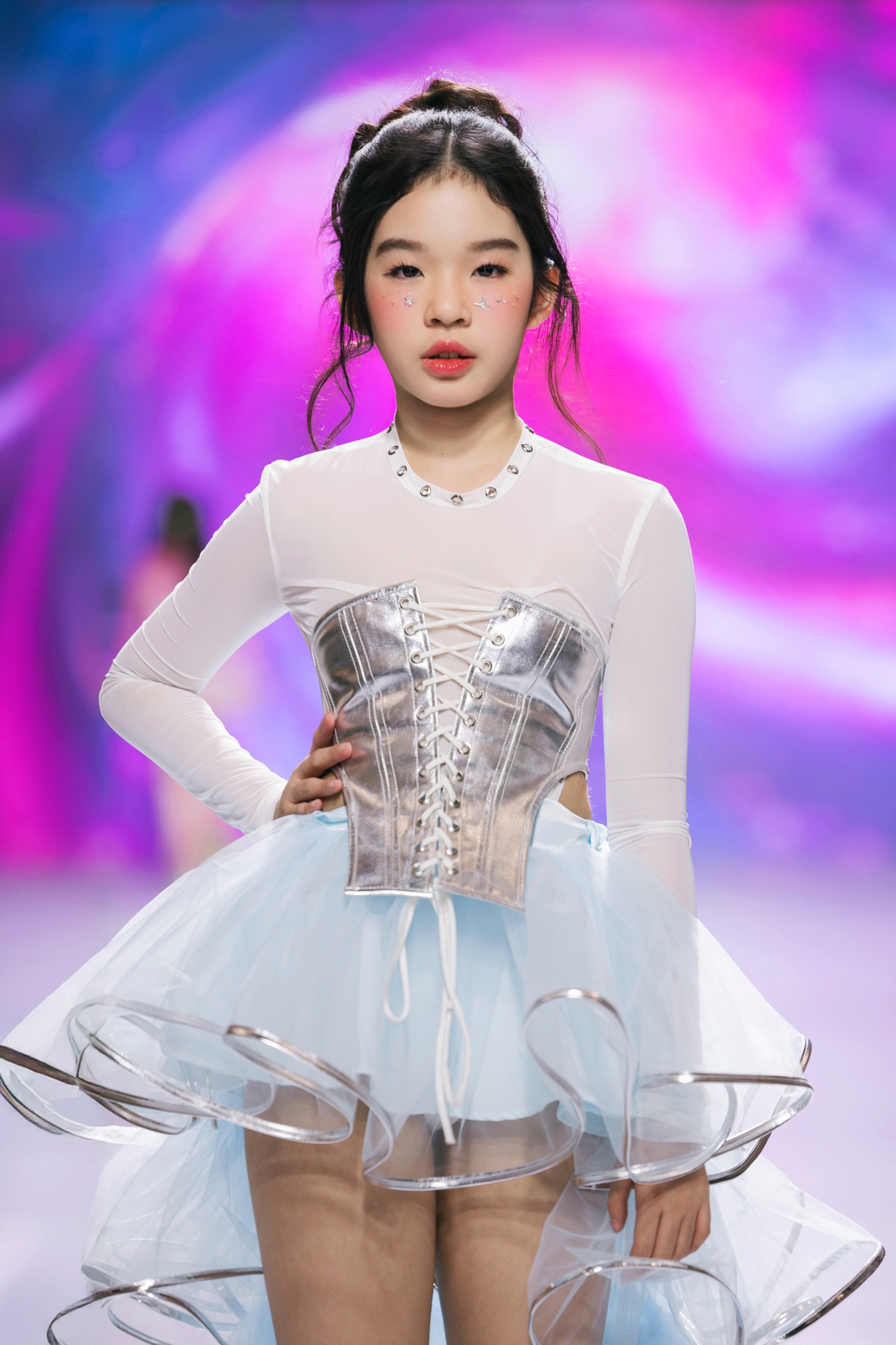 Bộ sưu tập “Pink League” nhận được nhiều lời khen ngợi từ khán giả.