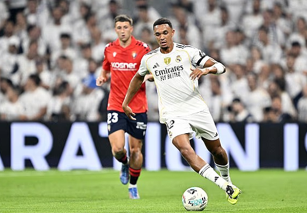 Arnold có màn ra mắt La Liga không như ý cho Real.