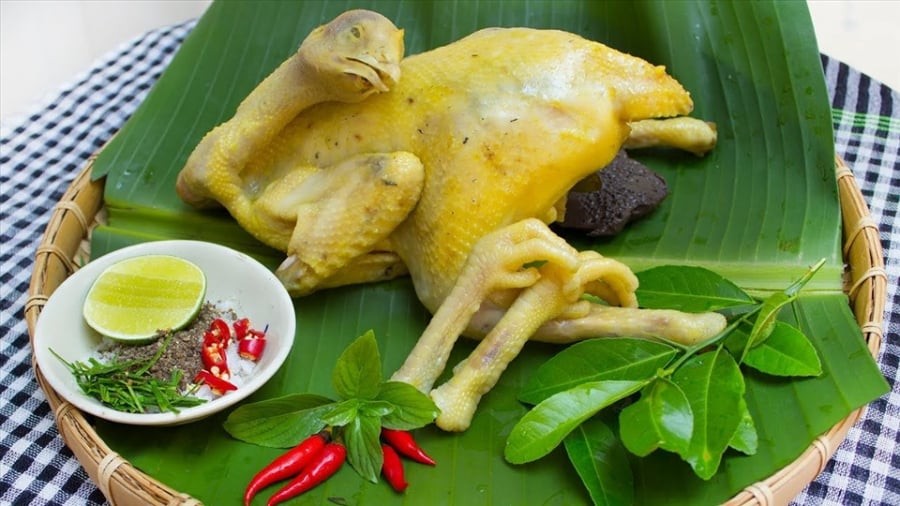 Gà luộc không cần nước