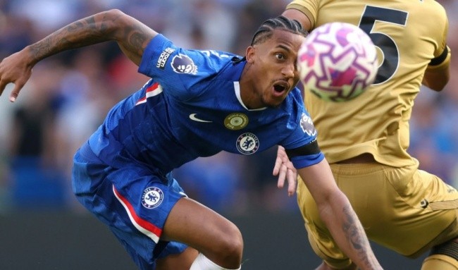 Joao Pedro trong màu áo Chelsea.