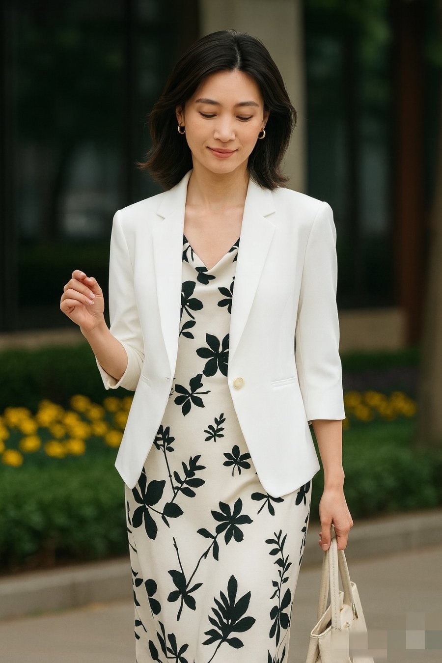 Blazer dáng ngắn – bí quyết trẻ hóa phong cách, vừa hiện đại, vừa giữ trọn nét thanh lịch.