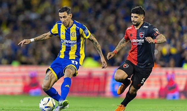 Angel Di Maria ghi bàn thắng duy nhất giúp Rosario Central đánh bại Newell's Old Boys.