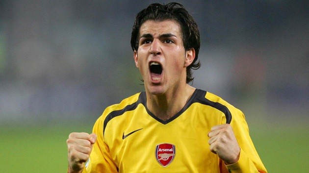 Fabregas có sự nghiệp ấn tượng với Arsenal.
