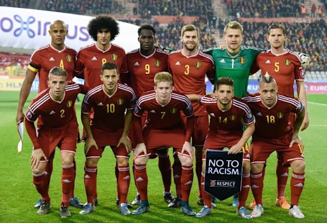 Bỉ vươn lên vị trí số 1 trên bảng xếp hạng FIFA