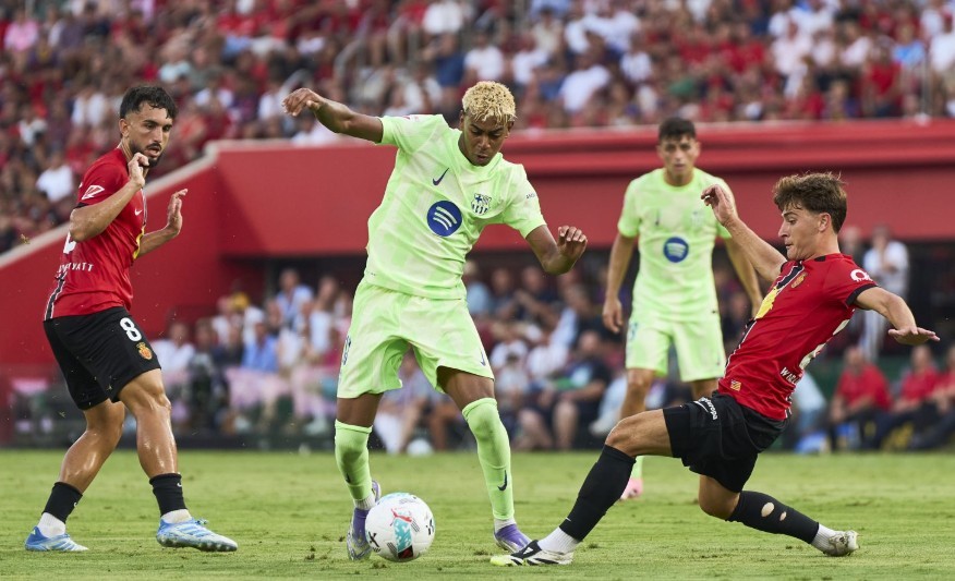 Lamine Yamal là nhân tố không thể thiếu nơi hàng công của Barcelona. 