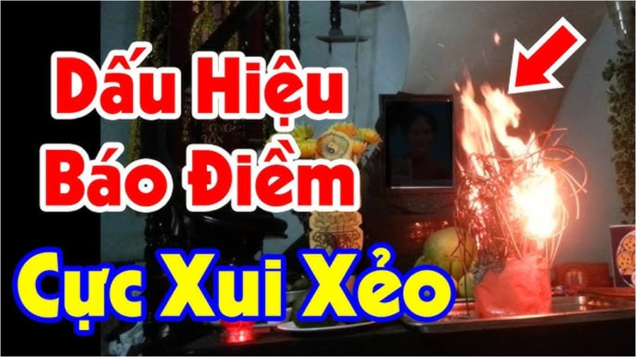 Điềm báo xui xẻo nên thay ngay bát hương