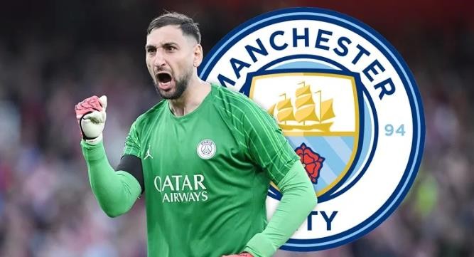 Donnarumma sắp đến Man City.