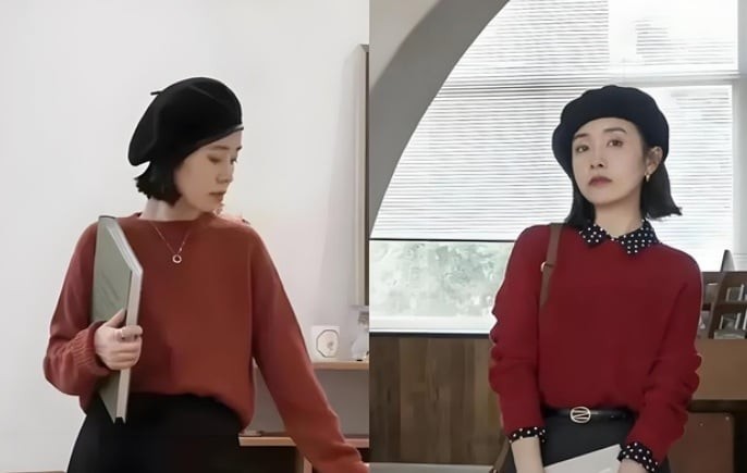 Áo len dệt kim là món đồ “trường tồn” theo năm tháng, chẳng bao giờ sợ lỗi mốt.
