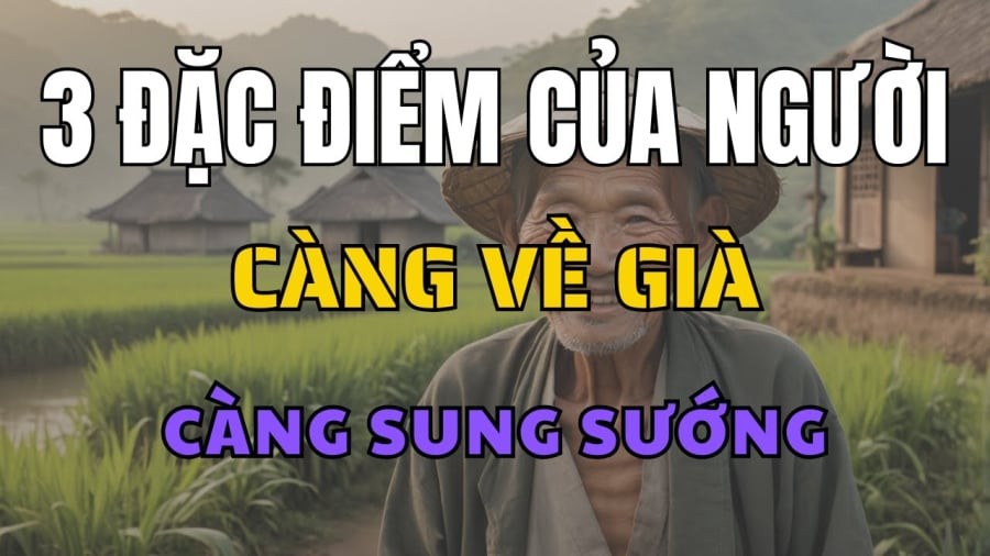 Người càng già càng giàu có