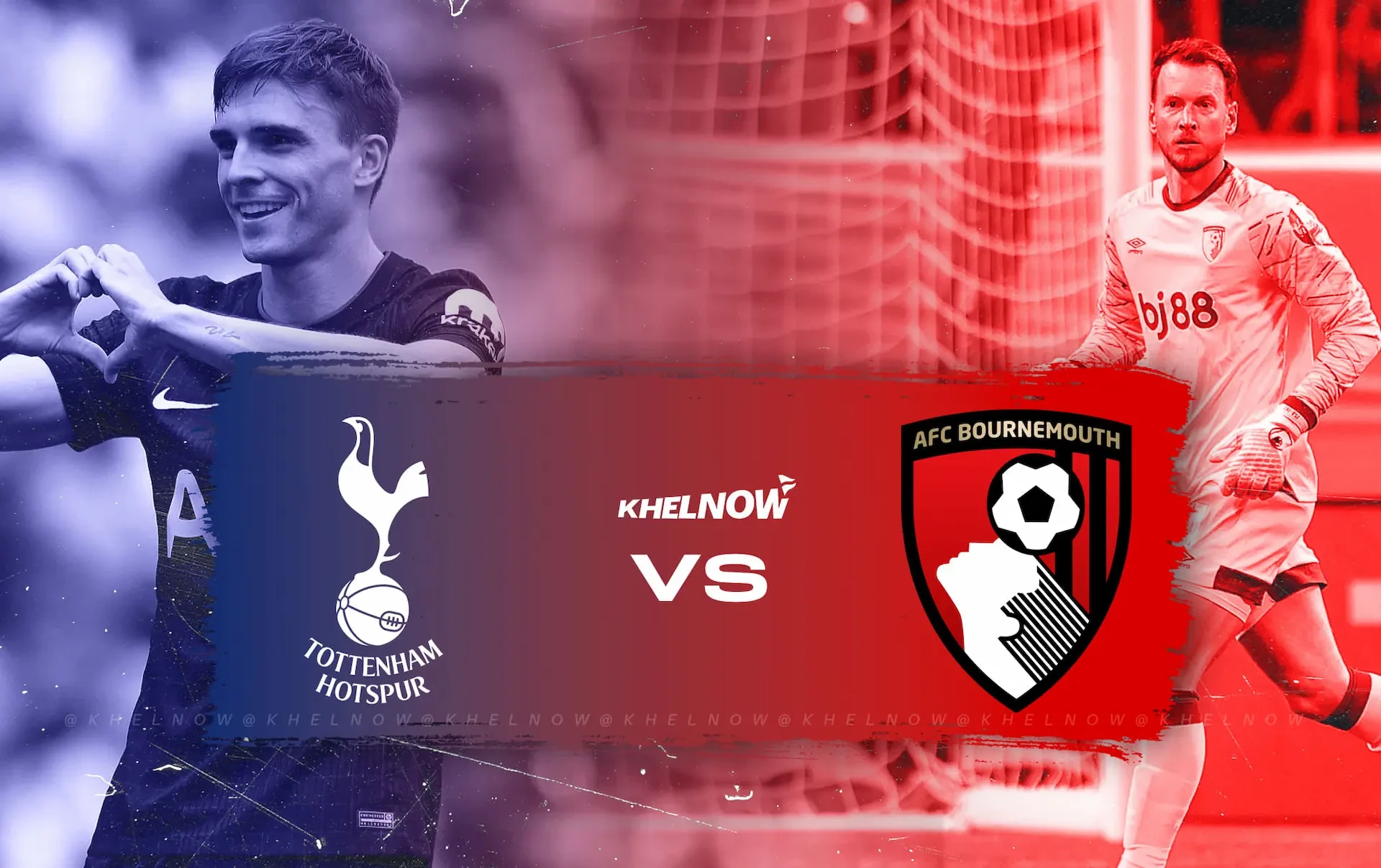 Tottenham chuẩn bị tiếp đón Bournemouth.