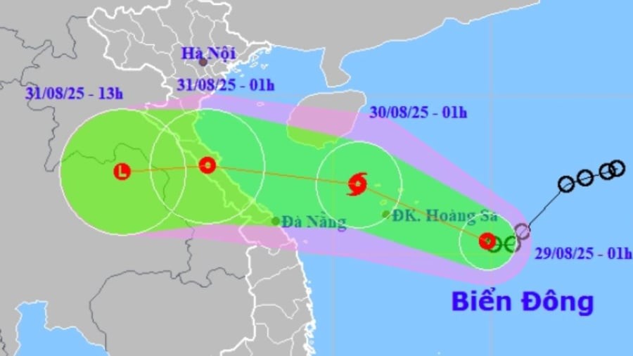 Áp thấp nhiệt đới có thể mạnh lên thành bão