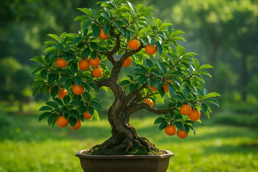 Cây hồng đá – biểu tượng tài lộc và phú quý, càng trồng lâu càng có giá trị.