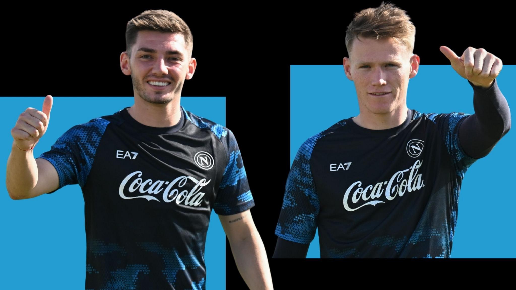 Hai chiến binh Scotland của Napoli