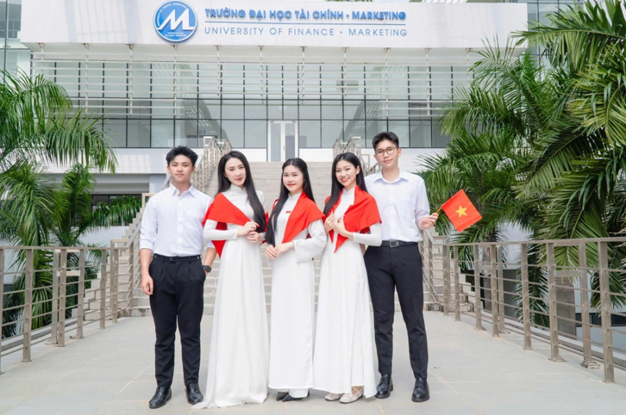Sinh viên Trường Đại học Tài chính - Marketing.