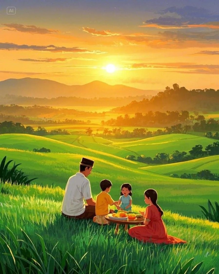 Gia đình yêu thương quan tâm nhau là nền tảng để trẻ phát triển tốt