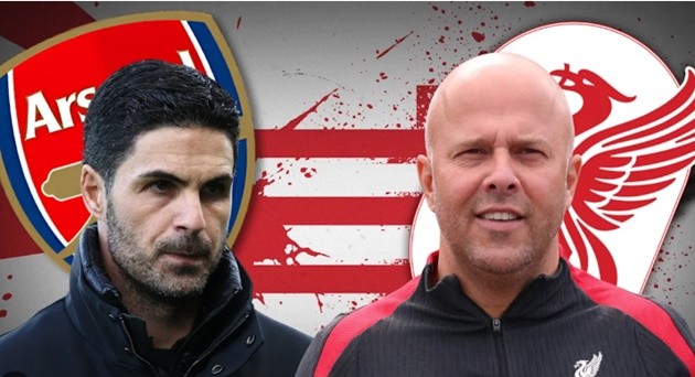 Slot hay Arteta sẽ là người nở nụ cười sau màn đại chiến tại Anfield?