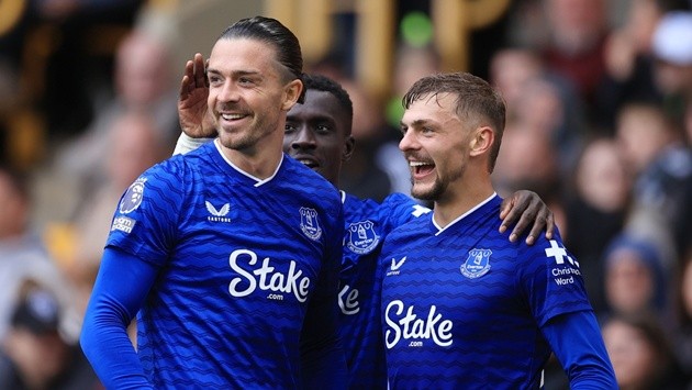 Grealish liên tục kiến tạo tại Everton
