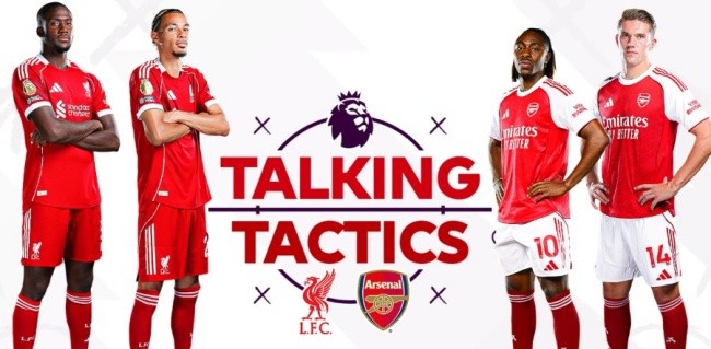 Liverpool đại chiến Arsenal.