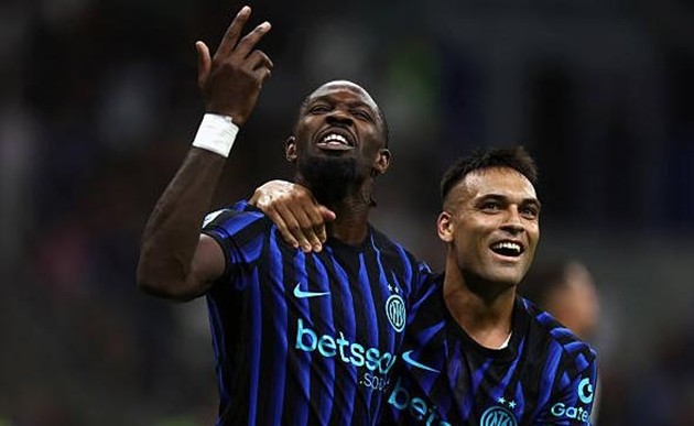 Marcus Thuram và Lautaro Martinez cùng ghi bàn ở trận đấu với Torino.