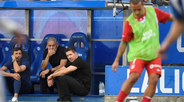 Atletico mới có 2 điểm sau 3 vòng đấu.