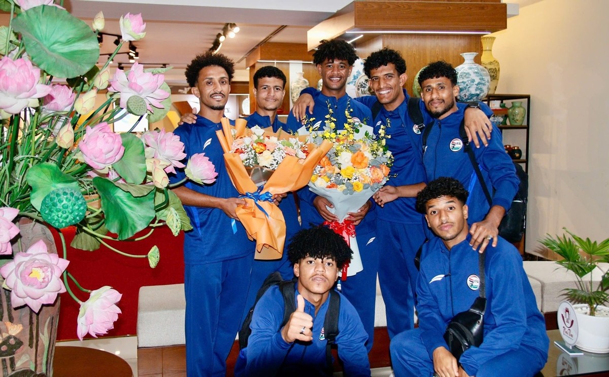 U23 Yemen mang theo quyết tâm đến Việt Nam. Ảnh: VFF.