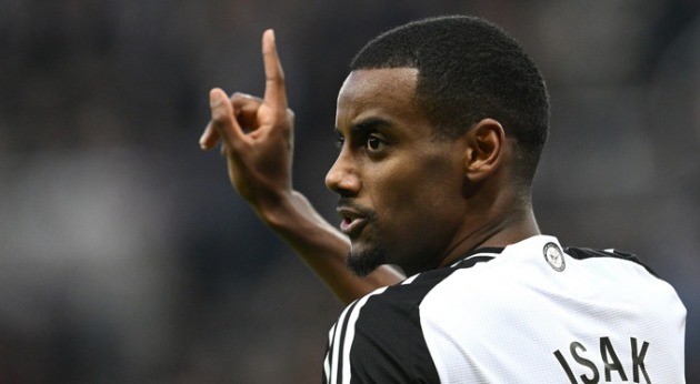 Newcastle sẵn sàng để Isak ra đi.