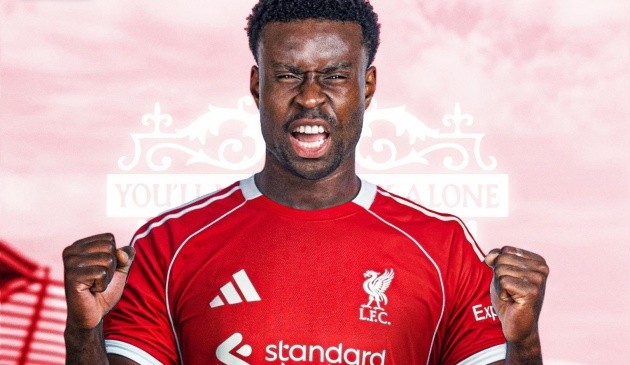 Liverpool tiếp tục chiêu mộ được Guehi từ Crystal Palace.