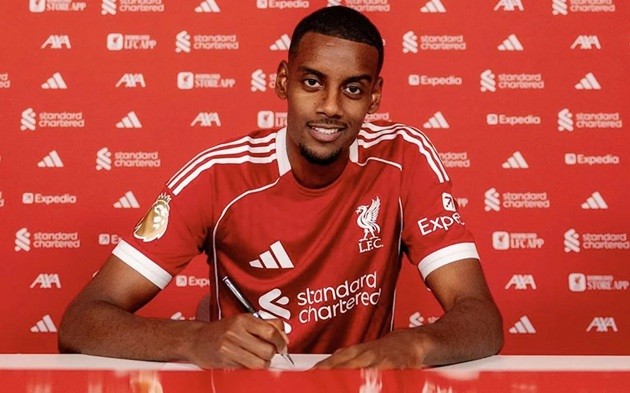 Isak đã đạt được mục tiêu đến Liverpool.