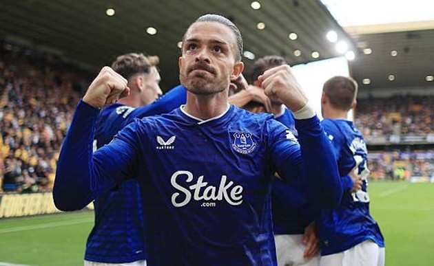Jack Grealish đang chơi ấn tượng tại Everton.