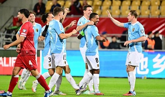 Bỉ đè bẹp đối thủ với tỷ số 6-0 chung cuộc.