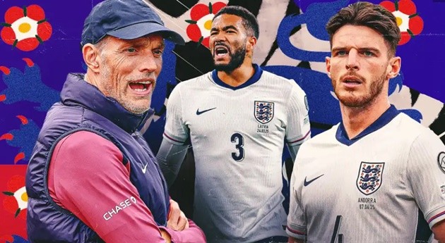 Tuchel còn nhiều việc phải làm để có thể giúp tuyển Anh thuyết phục NHM.