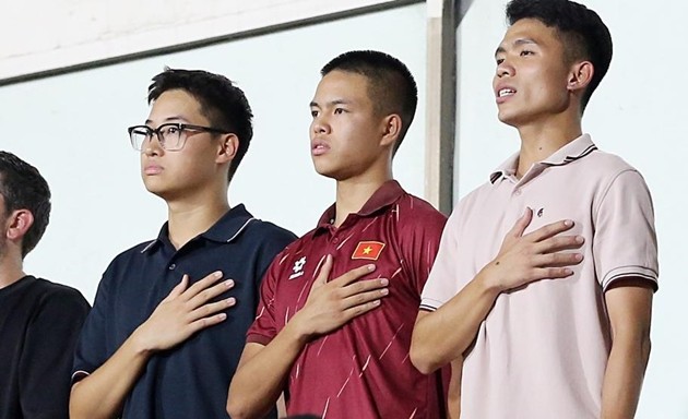 Trần Thành Trung xuất hiện ở trận đấu giữa U23 Việt Nam và U23 Bangladesh.