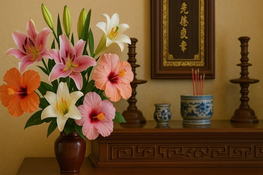 Dù đẹp đến đâu, các loài hoa này cũng tuyệt đối không nên dâng cúng ngày Rằm tháng 7.