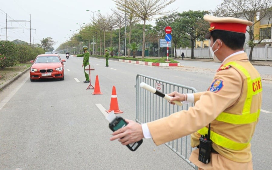 Cục CSGT đã có văn bản kiến nghị gửi Sở Xây dựng TP Hà Nội về vấn đề này. (Ảnh minh họa)