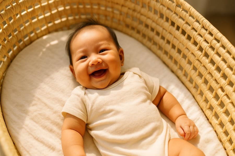 Trẻ sinh vào mùa xuân, hè thường tiếp xúc ánh nắng nhiều hơn, hỗ trợ phát triển não bộ.