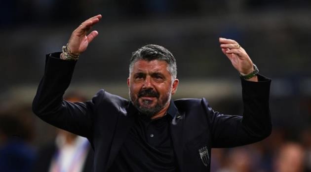 Gennaro Gattuso có trận ra mắt suôn sẻ cùng đội tuyển Ý.