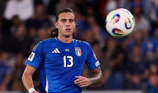 Riccardo Calafiori là trụ cột ở hàng phòng ngự tuyển Ý.