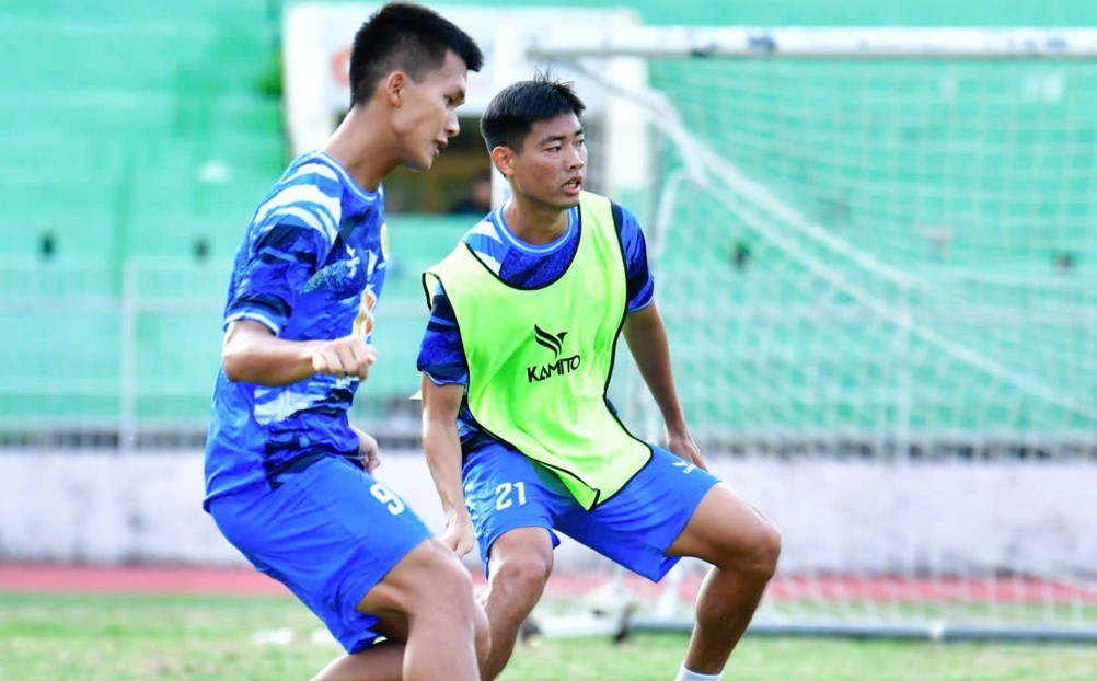 Quy Nhơn United đối diện nhiều khó khăn tại giải Hạng Nhất. Ảnh: CLB Quy Nhơn United.