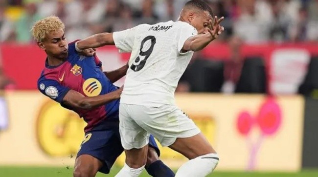 Hai ngôi sao tên tuổi của La Liga: Yamal và Mbappe.